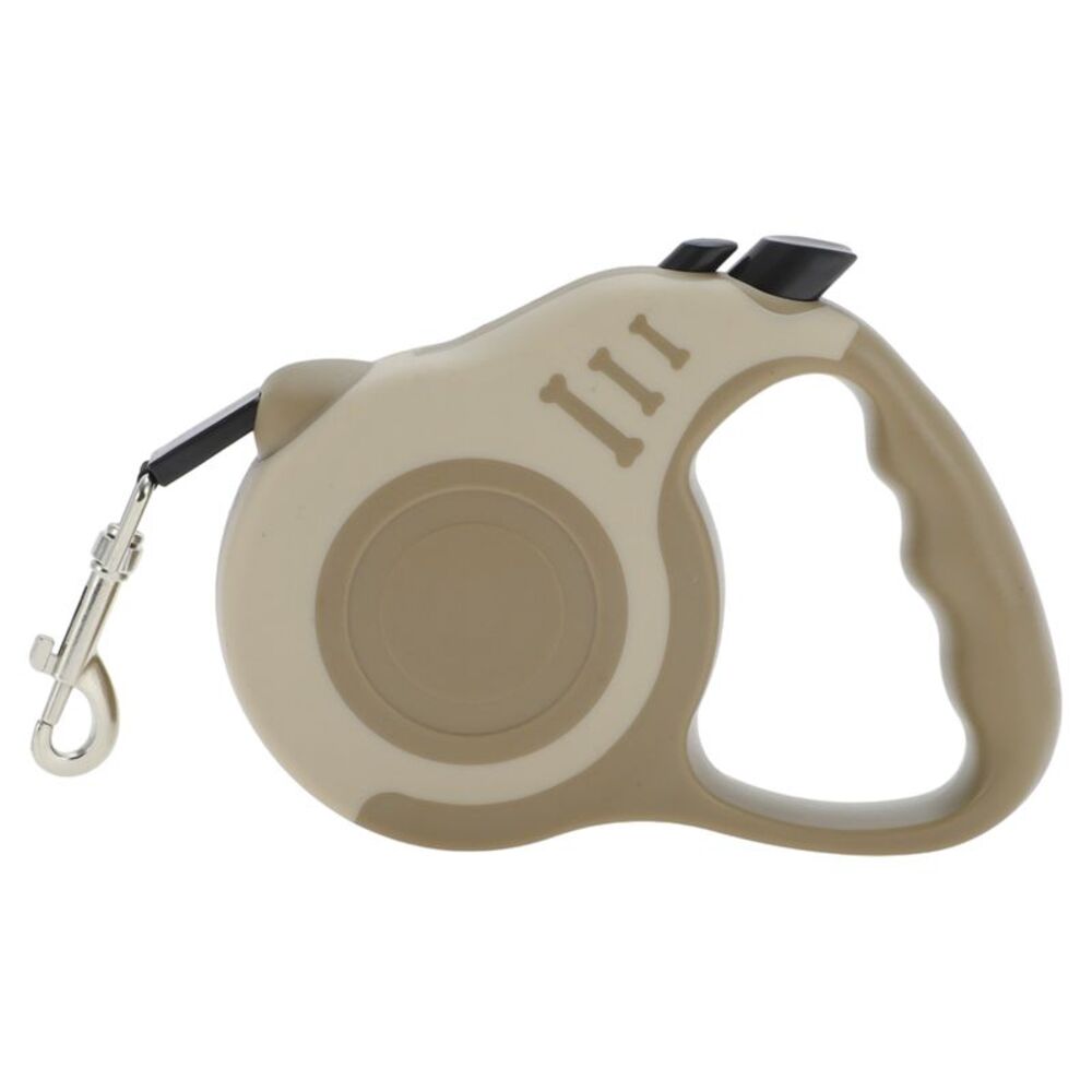 Ergonomic Retractable Pet Leash 118.11" Brown